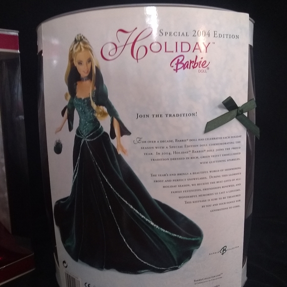 Mattel Barbie 2fer Holiday Rare Vintage Barbie special 2004 Ed., & 2002 Ed. NIB - Picture 6 of 8